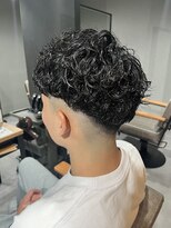 スウェル 柏店(Swell)&nbsp;ハイライト/マッシュパーマ/ウルフ/アッシュブラック/柏/MEN'S