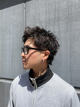 アビールブレ 新潟万代(ABEY LEVRAI) 新潟スパイキーショート　新潟メンズパーマ