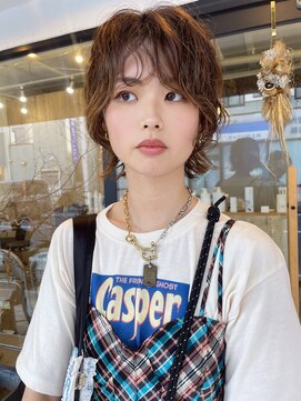 バウム(BAUM) ショートウルフのパーマスタイル