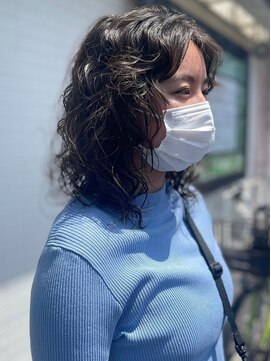 ヘアメイク ウエニ 上本町(HAIR MAKE UE2) ふんわりオシャレになる『デザインパーマ』