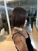 ヴァンカウンシル 金山(VANCOUNCIL kanayama)&nbsp;切りっぱなし　× ダークレッド