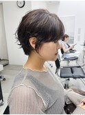 【森千晶】やわらかく動くニュアンスパーマで叶うお洒落ショート