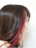 大人可愛い20代30代40代◎デザインカラ―顔周りレイヤーカット