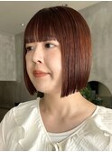 ロング顔周りレイヤーカット小顔カット艶髪20代30代40代