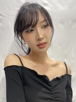 ロフティー 清澄白河(LOFTY)&nbsp;顔まわりレイヤー/髪質改善/前髪あり/韓国風/清澄白河