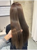 【lilley 稲永麻衣】羽エクステ+ロングヘア+顔まわり+韓国ヘア