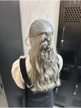 ヴァイス 渋谷店(VAICE) 《ライブ前ヘアセット》ハーフアップ