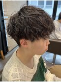 STYLE藤沢メンズカットマッシュゆるめツイストスパイラルパーマ
