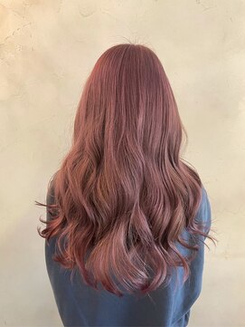 ベレッタ 枚方店(veretta.) ピンクブラウン/ウェーブロング/韓国ロング/アッシュピンク