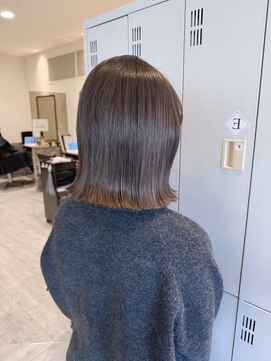 ヘアメイク シュシュ(Hair make chou chou) 切りっぱなしボブ/ボブ/髪質改善/透明感カラー