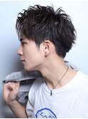 ナチュラルパーマショート