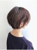 柔らか丸みショートカット [市川/松戸/髪質改善]