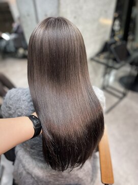 ルート 南堀江(route) ブルージュ/艶髪/イメチェン/前髪カット/堀江