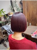【山本智文】ピンクベージュBOB