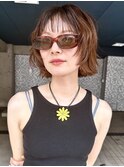 ボブヘアミニボブヘアボブレイヤーレイヤーカットボブパーマ