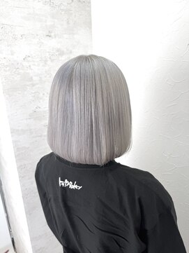 シエル 立川店(CIEL) 【CIEL×久光】ホワイトシルバーボブ