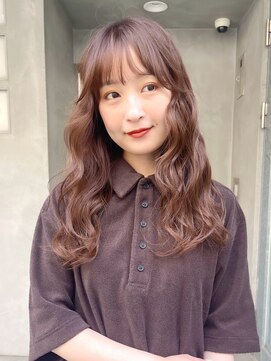 アンアミ キチジョウジ(Un ami Kichijoji) 【unami】ゆるっとリッジしっかりなミディアムパーマ　澤田杏奈