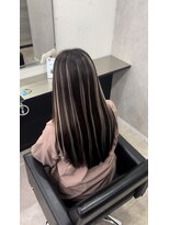 プライズ 所沢プロぺ通り店(prize)&nbsp;ハイライト エクステ ハイトーン デザインカラー 所沢