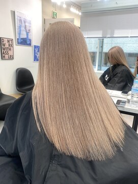 ペレ 渋谷(PELE) ミディアムヘア/デザインカラー/フェイスフレーミング/渋谷