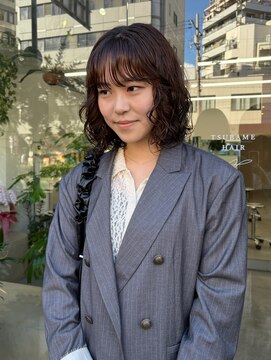 ツバメ ヘアー(TSUBAME HAIR) レイヤーロブパーマ