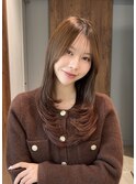 大人可愛いロングレイヤー