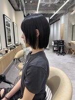 ロンドプロフィール 浦和(Lond profil) イメチェン ボブ 外ハネボブ 美髪 ホワイトブロンド 韓国