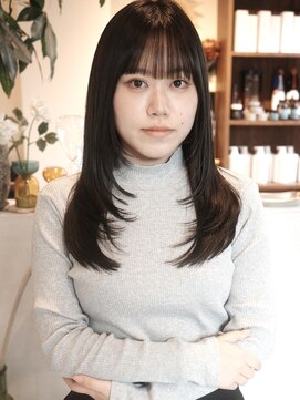 ウィム(wim) " レイヤースタイル "/顔周り/レイヤー/ザクザクレイヤー