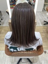 ニューヨークニューヨーク パピオス明石店(NYNY Mothers) ハイライト入りグレージュカラー