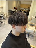 ニュアンスパーマ/韓国マッシュ/スパイキーショート/南行徳