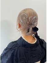 ベルグロー 北新地上通り店(BELLEGROW) 【韓国風トレンド】カチモリヘア|結婚式・大阪梅田