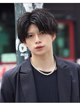 men's salon es. 新宿 メンズカット/メンズパーマ/メンズヘア【メンズサロン エス】 ニュアンスパーマ/波巻きツイストスパイラル[新宿/メンズ/men's]