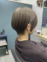 ウーパー(UPA)&nbsp;丸みショート×オリーブベージュ