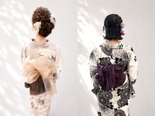 ヘアセットサロン プティ 神戸三宮(petit)の雰囲気(浴衣や着物予約受付中☆お友達と予約も大歓迎♪ペアで割引も◎)