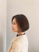 モック 蒲生四丁目店(moc)&nbsp;女性らしいフェミニンなショートスタイル