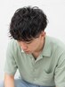 メンズカット+ツイストパーマ+トリートメント ¥10700