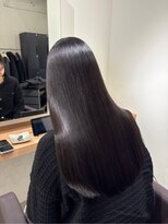 アトレ 梅田店(attrait) ツヤのあるブラウンロング×上質な仕上がり