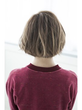 ミエルヘアービジュー(miel hair bijoux) モテ愛されショートボブ【miel hair bijoux】