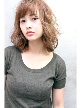 ラエティス(Laetus) デジタルパーマで抜け感グレージュcurl・medium