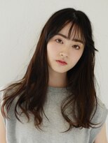 アース 横浜店(HAIR&MAKE EARTH) 黒髪でも軽やかなリラクシーロング