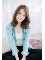 ヘアアンドビューティー ミック(Hair & Beauty miq)&nbsp;エアリーカールの抜け感ニュアンスa