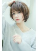 透明感カラー×ふんわりショート　Lino by U-REALM