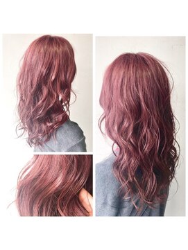 ディーリンク 南橋本店(HAIR MAKE DLINK) ハイトーンピンク