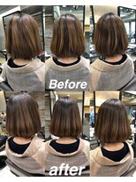 トルネード(TORNADO)&nbsp;髪質改善ストレートボブ