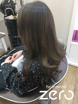 ヘアメイクゼロ 坂戸駅前店(hairmake zero) ゼフィラム　グレージュ　アディクシー