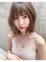 シー バイ ロンド 新宿(Sea by Lond)&nbsp;外ハネくびれヘア☆アースカラーくびれヘア新宿