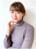 【yuka】明るめフォギーベージュショート◎