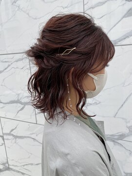 ブリス(VLISS) ワインレッド＿くびれミディ