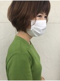 30代40代50代似合わせカットで 柔らか◎丸みショート
