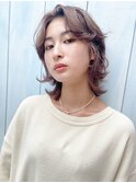 外ハネレイヤースタイル_マッシュショートフェザーバング_8729