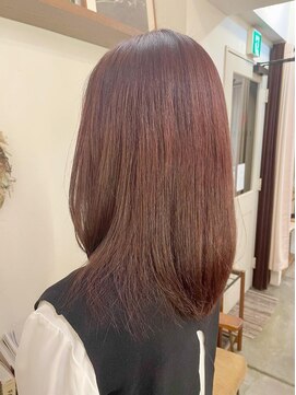 ベック ヘアサロン(BEKKU hair salon) 今季大人気☆艶々ローズピンクカラー